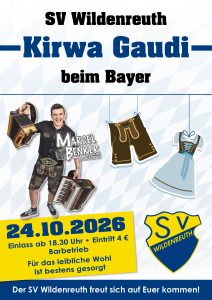 Einladung Kirwa 2026